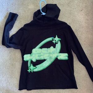 Life of an outsider studded hoodie